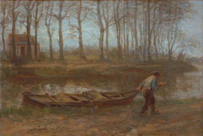 Die Sandbarke von Jozef Israëls